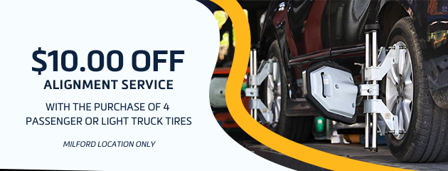 Wheel Alignment Special - $10 Off